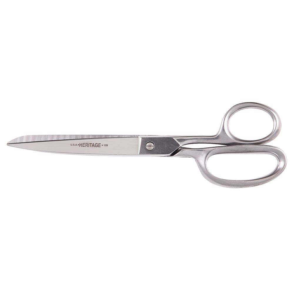 9'' Straight Stainless Trimmer/Curved Blades