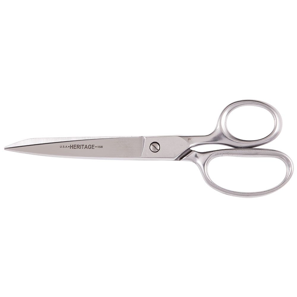 8'' Straight Stainless Trimmer/Curved Blades