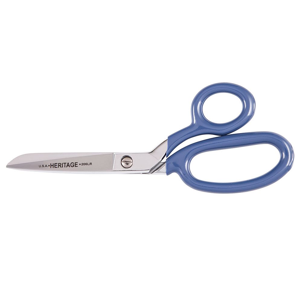 6'' Bent Trimmer w/Large Ring/Blue Coating