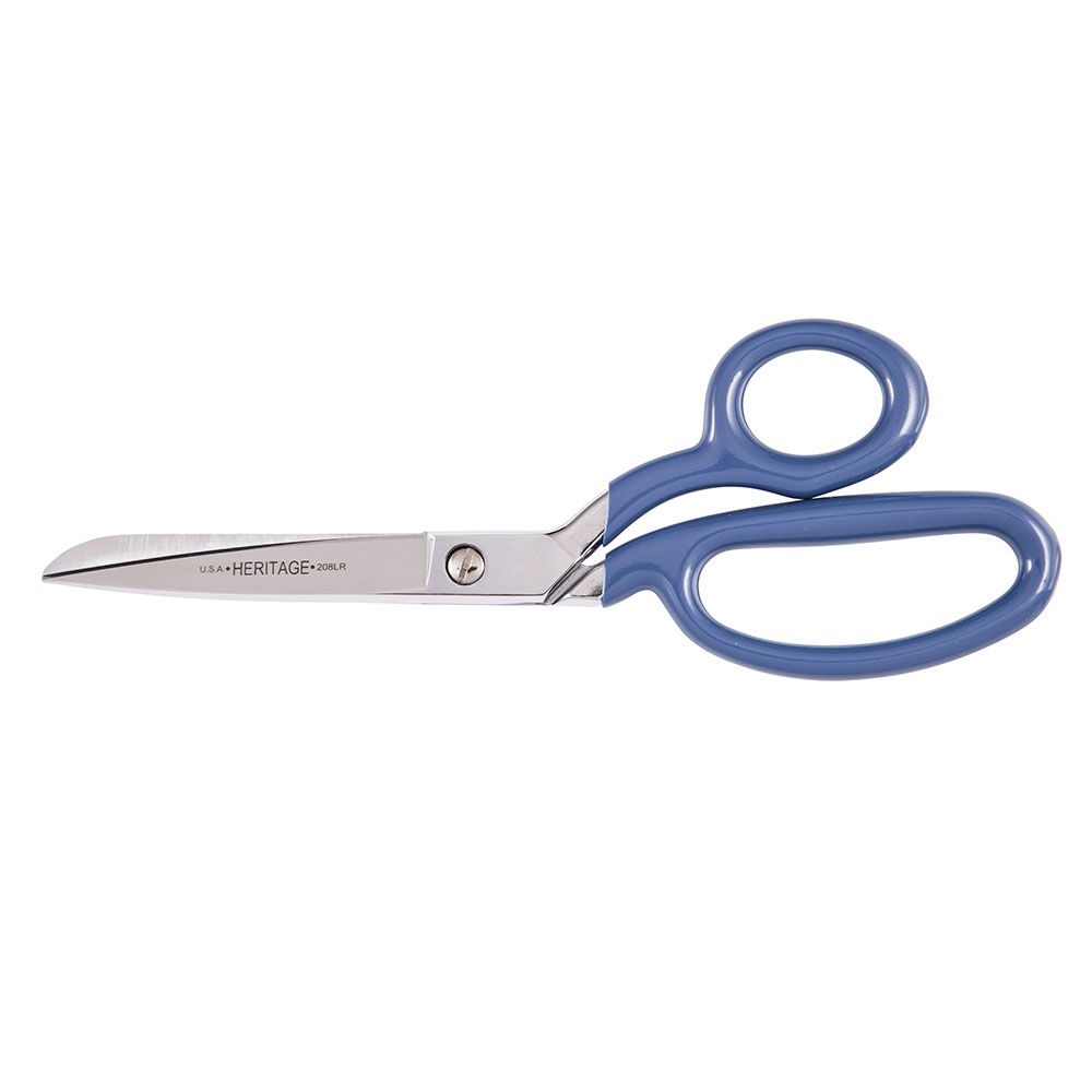 8'' Bent Trimmer w/Large Ring/Blue Coating Retail Package