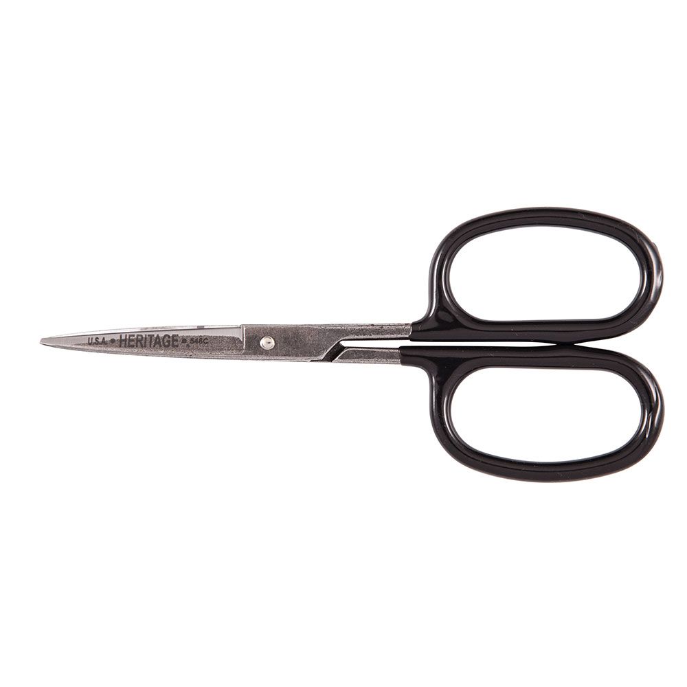 5 1/2'' Rubber Flashing Scissor w/Curved Blade