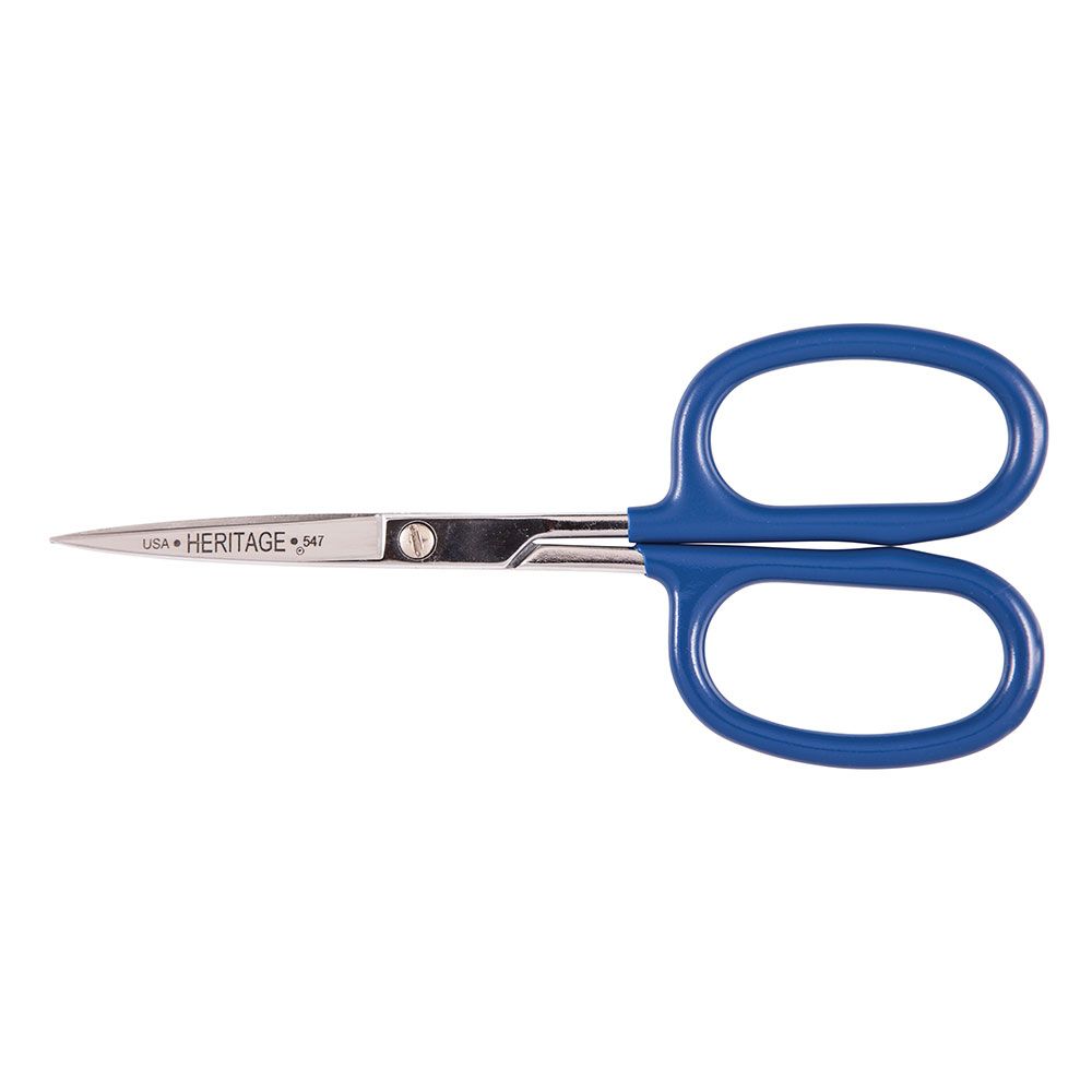 5 1/2'' Rubber Flashing Scissor w/Plating