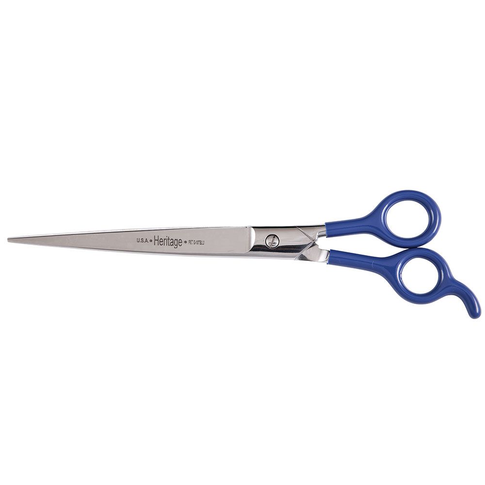 10''  Pet Grooming Scissor/Blue Coated Handles