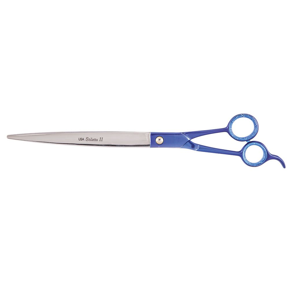 Stiletto II 10'' Blue/Curved Blade