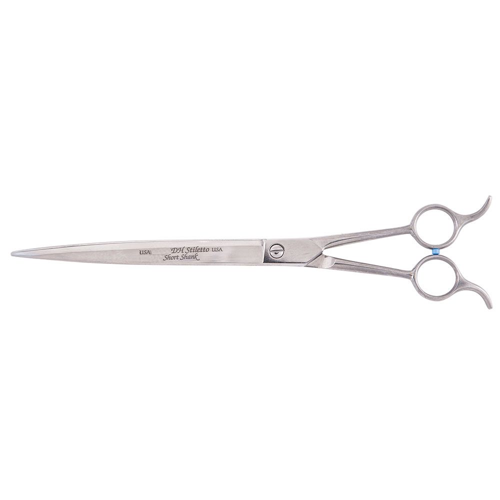 10'' Pet Grooming Scissor w/semi-oval shape blade/Double Hook