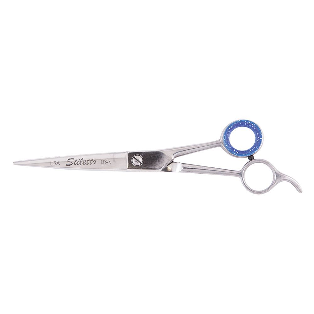 7 1/2'' Pet Grooming Scissor w/semi-oval blade