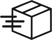 shipping black icon transparent